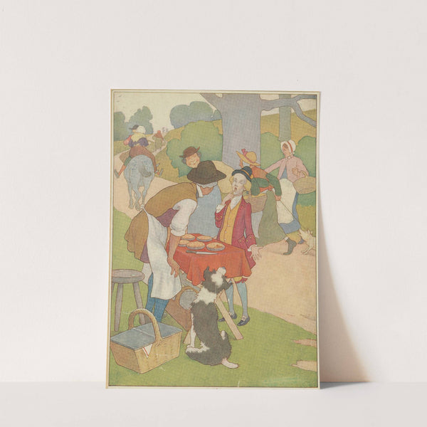 Says the pieman to Simple Simon, 'Show me first your penny.' by Elmer Boyd Smith