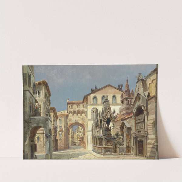 Scagliergräber In Verona by Anton Brioschi