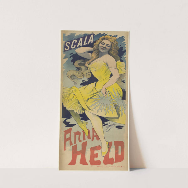 Scala. Anna Held (1890) by Alfred Choubrac