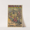 Scala. L’Enfer des revues (1890) by Lith. F. Appel