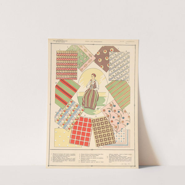 Scandinavia - Stuffs and embroideries by Paul Louis de Giafferri