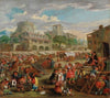 Scena Di Mercato E Arringa Del Ciarlatano