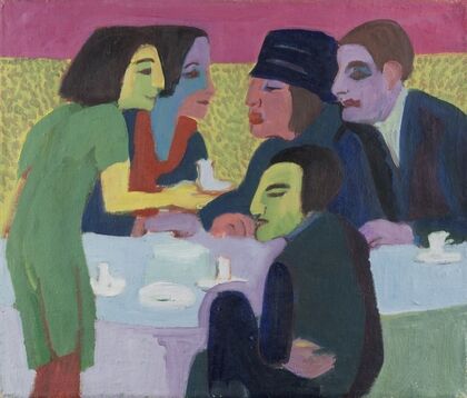 Scene at a Café (ca. 1926)