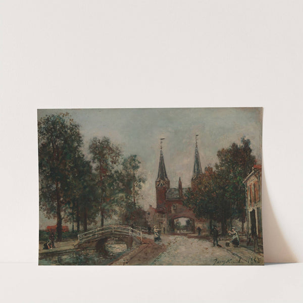 Scene at Delft by Johan Barthold Jongkind