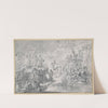 Scene at the fair (ca. 1700 – 1720) by Claude Gillot