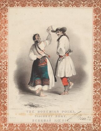 The Bohemian polka, composed & respectfully dedicated to Viscount Bury, by Herrman Koenig (1840-1859)
