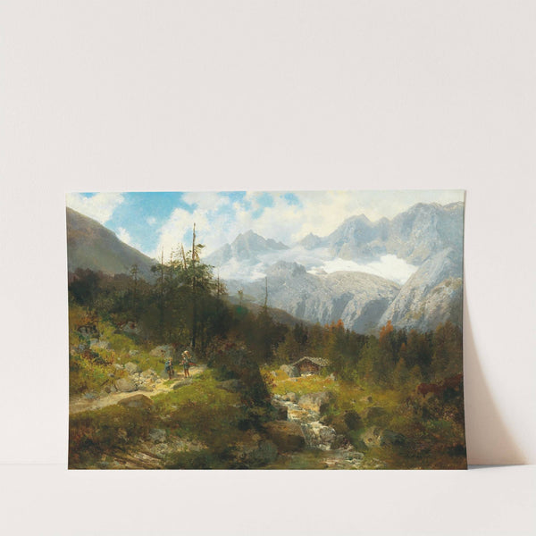 Scene between Handeck and Grimsel by Joseph Schoyerer
