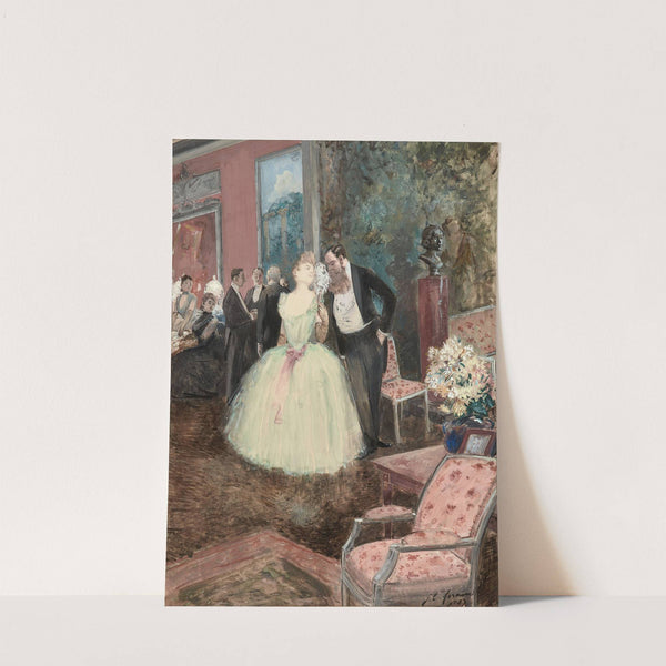 Scène de bal (1887) by Jean-Louis Forain