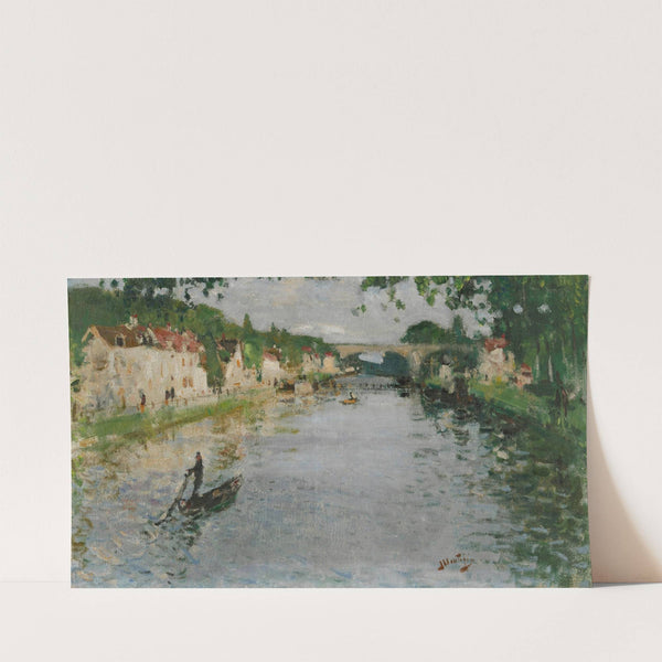 Scène de bateau (circa 1940-45) by Pierre-Eugène Montézin