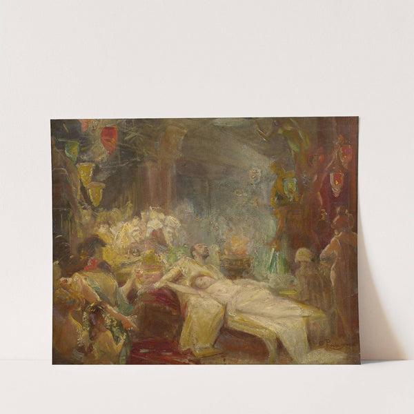 Scène de harem by Georges Antoine Rochegrosse