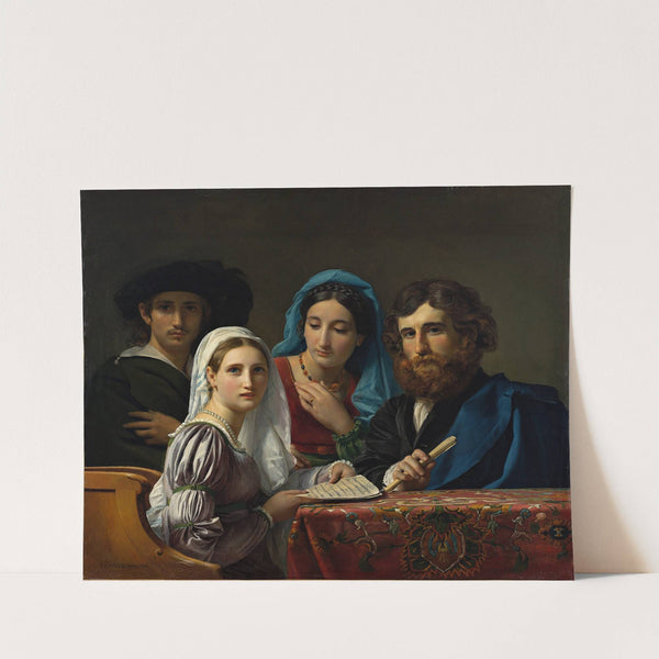 Scène De Musique (1819) by François-Joseph Navez