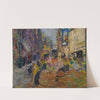 Scène de rue by Henri Martin