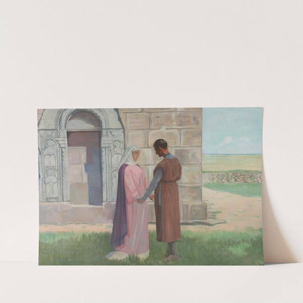Scene Described In A Folk Song (1880- 1937) by Agnes Slott-Møller