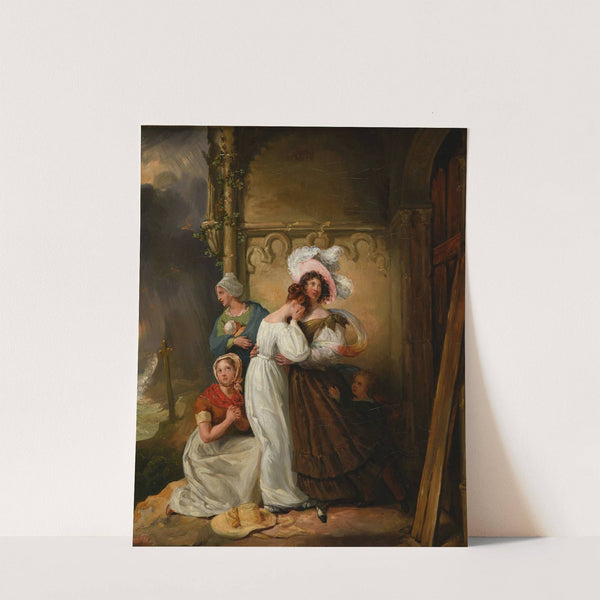 Scène d'orage by Camille-Joseph-Etienne Roqueplan