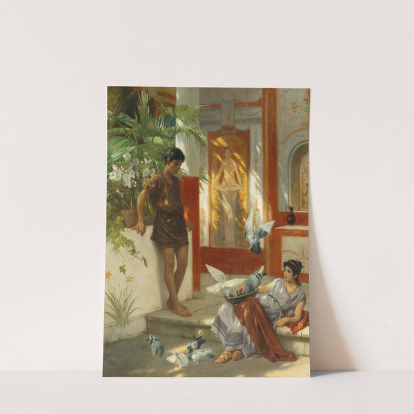 Scene from ancient Rome by Albert Tschautsch