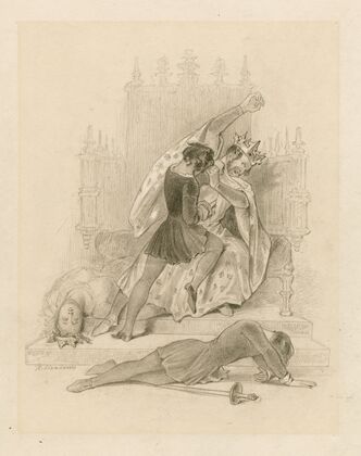Scene from Hamlet (1843)