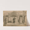 Scene from ‘Hamlet’ act I, sc. 2 at the Shakespeare Memorial Theatre (1879) by Alfred H. Wall