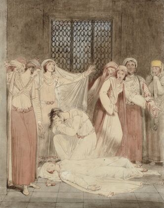 Scene from Henry Gally Knight’s Phrosyne, a Grecian Tale