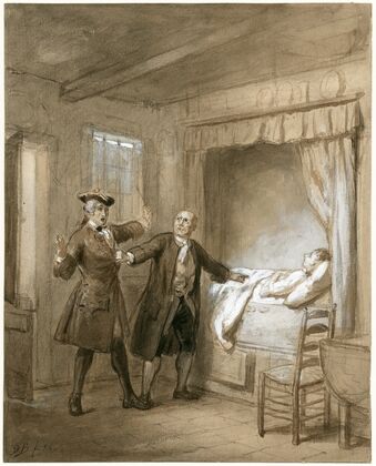 Scene from jacob van Lennep’s Ferdinand Huyck