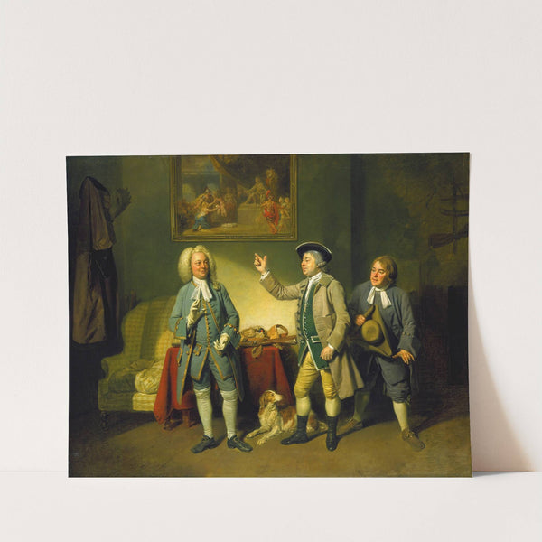 Scene From 'love In A Village' by Johan Joseph Zoffany
