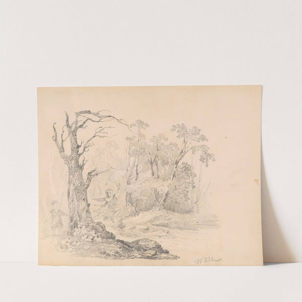 Scene from Scott’s 'Lay of the Last Minstrel' by William Guy Wall