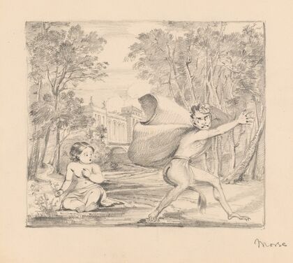 Scene from Scott’s ‘Lay of the Last Minstrel’