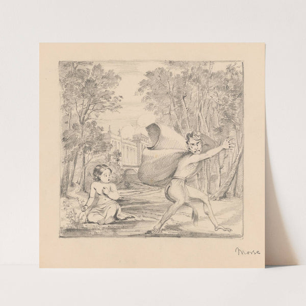 Scene from Scott’s ‘Lay of the Last Minstrel’ by Samuel Finley Breese Morse