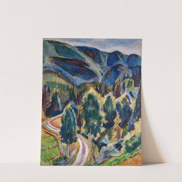 Scene from Telemarken by Birger Simonsson