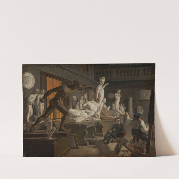 Scene from the Academy in Copenhagen (1827-1828) by Knud Baade