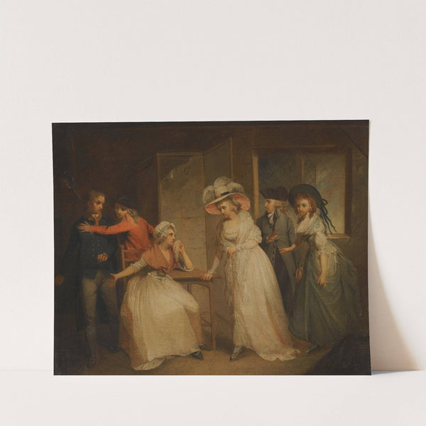Scene From The Adventures Of David Simple In Search Of A Faithful Friend By Sarah Fielding by Henry Singleton
