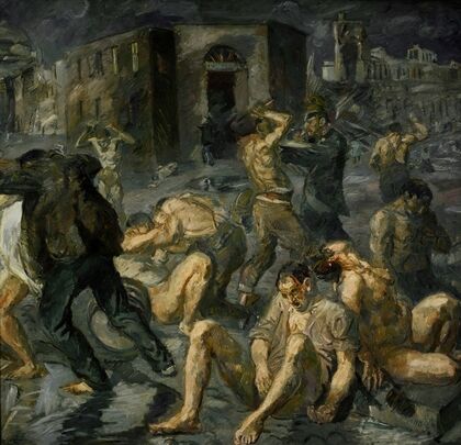 Scene from the Destruction of Messina (1909)