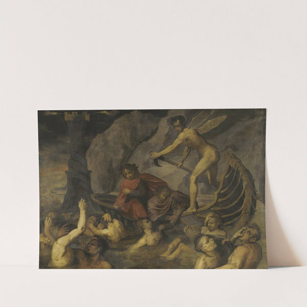 Scene From The Divine Comedy 1 by Jacopo Ligozzi