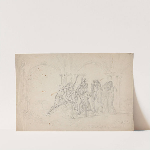 Scene from ‘The Mysteries of Udolpho’ by Rev. William Warren Porter