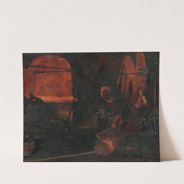 Scene from the Smithy by Dominik Skutecký