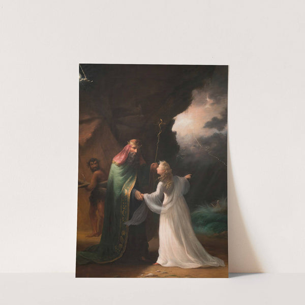 Scene from the Tempest (ca. 1850) by William Rimmer