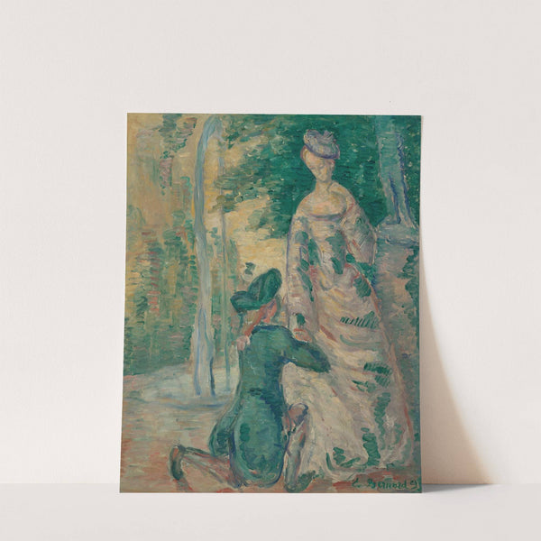 Scène galante (1892) by Emile Bernard