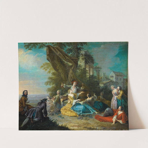 Scène Galante by Jacques Sébastien Leclerc