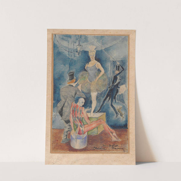 Scene in a circus (Svetlana) by Zygmunt Waliszewski