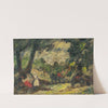 Scene in a Park by Károly Kotász