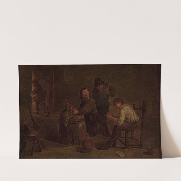 Scene in a tavern by Mattheus van Helmont