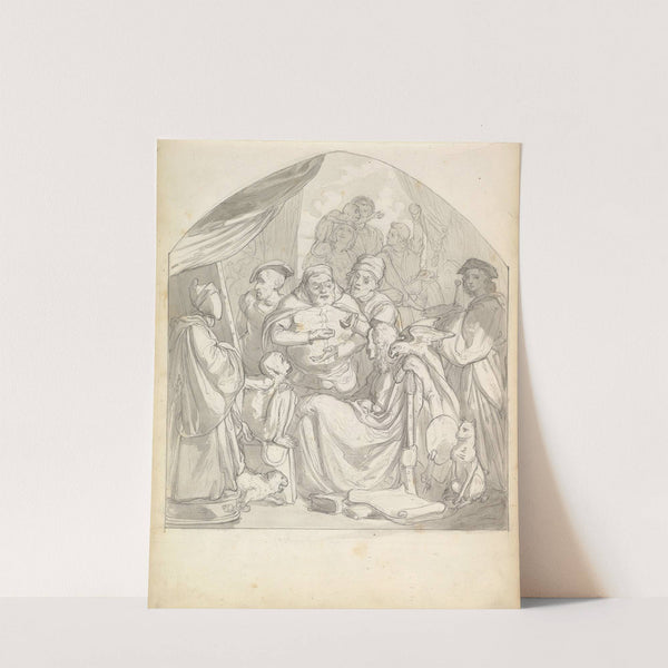 Scene in an Artist’s Studio (ca. 1849) by Frederic Leighton