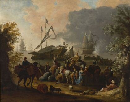 Scene in an Eastern port