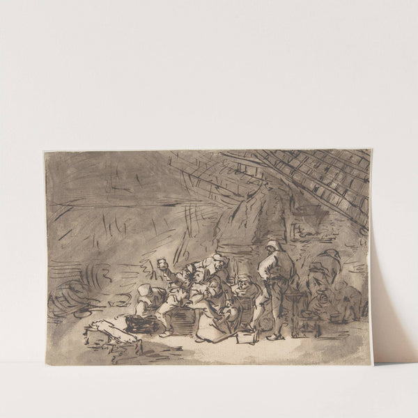 Scene in an Inn (1625–85) by Adriaen van Ostade