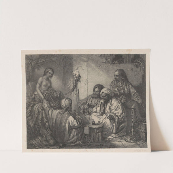 Scene in an Oriental Interior by Henri Hymans