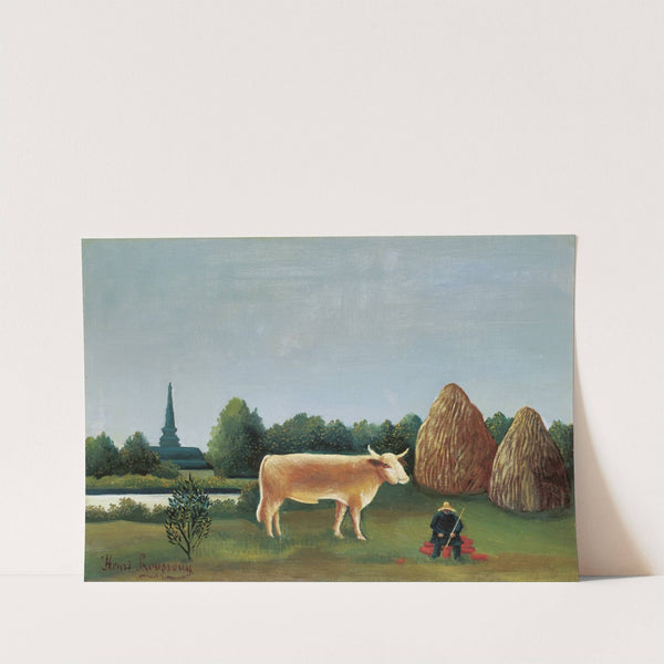 Scene in Bagneux on the Outskirts of Paris by Henri Rousseau