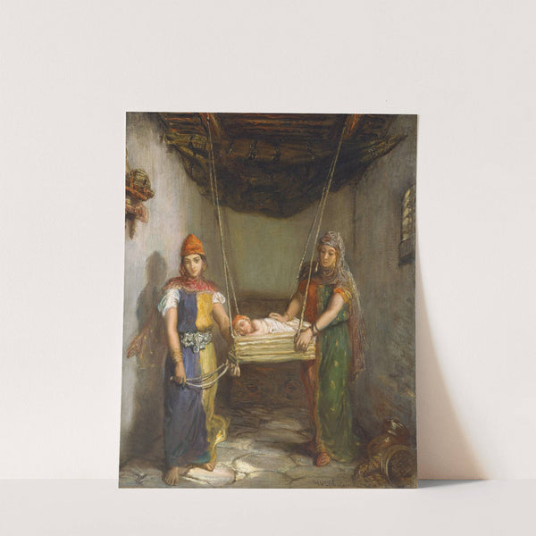 Scene in the Jewish Quarter of Constantine by Théodore Chassériau