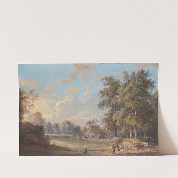 Scene In Worcestershire (c.1725-1809) by Paul Sandby
