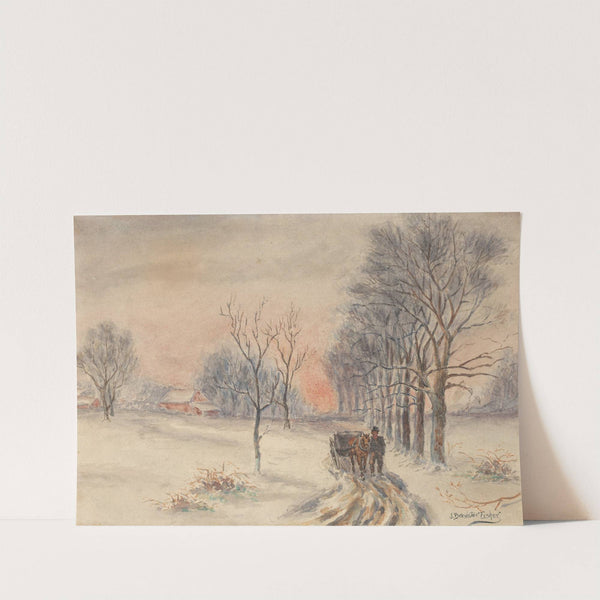 Scene Muswell Hill by Joshua Brewster Fisher