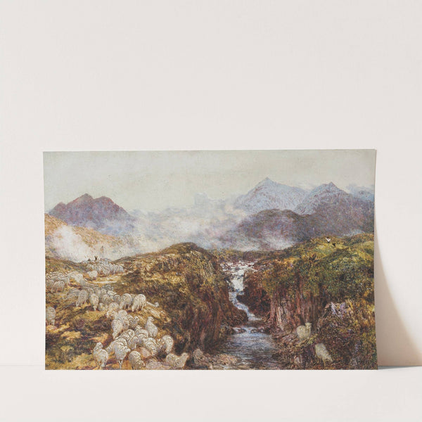 Scene near Bettws-y-coed by Henry Clarence Whaite