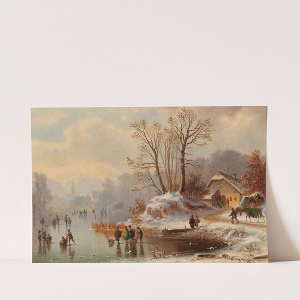 Scene near Uffing on the Staffelsee by Anton Doll